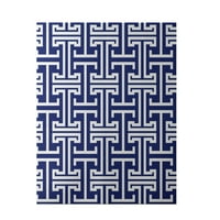 Jednostavno daisy 3 ' 5 ' grčki isles geometrijski print zatvoreni tepih