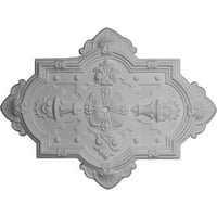 1 8 H 1 8 W 3 4 P Stropni Medaljon Katedrale, Ručno Obojena Trljana Bronza