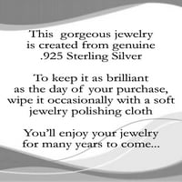 14k zlato preko sterling srebra Pave ivičnjak ogrlica