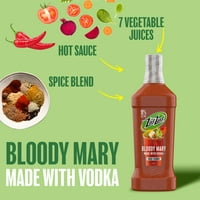 Zing Zang Bloody Mary sa votkom, koktel spreman za posluživanje, flaša od 1,75 L, ABV 9%