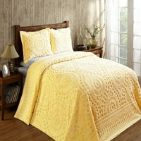 Bolji trendovi žuti rio cvjetni dizajn pamuk za sve uzgoj prekrivača, kraljica