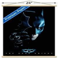 Film Comics - Tamni vitez - Batman sa batarang zidnim posterom sa drvenim magnetskim okvirom, 22.375 34