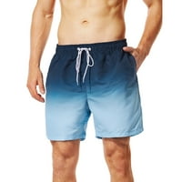 Leesechin ponude za muškarce Ljetne previdjelizirane tanke gradijentne hlače na plaži Ležerne prilike sa