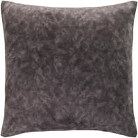 Surya Collins Moderni kvadrat jastuka sa crnim i sivim završnim obradom ois002- D