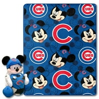 MLB MUBI i Disney's Mickey Mouse znak Hugger jastuk i svileni set touch bacanja