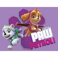 Nickelodeon Paw Patrol Pozovite Paw Suede Zid Art, 12 16