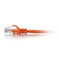 C2G 1FT CAT STYELDEND STYELTED ETHERNET MORT MORT CABLE - ORANGE