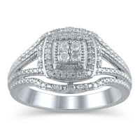 Carat T.W. JK-I2i Forever Bride - Limited Edition Diamond jastuk u srebrnim srebrnima 7