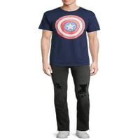 Marvel Kapetan Amerika muške i velike muške kratke rukave grafičke majice, paket