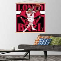 Chicago Bulls - Lonzo Ball zidni poster sa magnetnim okvirom, 22.375 34