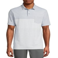 Ben Hogan muška i velika Muška moderna kroj kratka rukava prugasta Golf Polo majica s džepom, do veličine