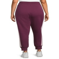 Reebok ženske pantalone za Džogere veće veličine u boji