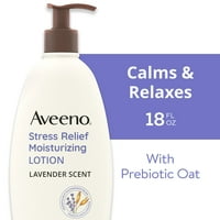 Aveeno stres reljef hidratantni losion za tijelo i ruku sa prebiotičkim ovsenom, mirisom lavande, oz