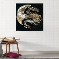 Steampunk Dragon Poster