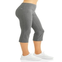 Athletic Works ženske osnovne aktivne kapri pantalone za jogu, veličine s-3XL