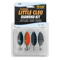 Acme start Little Cleo dijamantski komplet za kašiku za pecanje 4PK oz