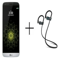 G RS otključan GSM Smartphone i SHARKK Fle Wireless Bluetooth vodootporne slušalice sa Mic, srebro