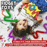 Pop cijevi Senzorne igračke, fine motoričke vještine Čarape za manifestacije, igračke za djecu za senzorne