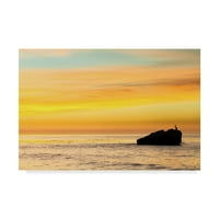 Zaštitni znak likovne umjetnosti' Pelican Sunrise ' platno Art Chris Moyer