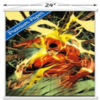 Comics - Flash - Zidni poster koplja sa drvenim magnetskim okvirom, 22.375 34