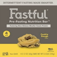 Fastful testo za kolačiće Pre-Post ishrana Bar 4-pakovanje