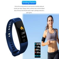 Smart Watch Slim fitnes Tracker Monitor otkucaja srca,sat za praćenje sportskih aktivnosti u teretani, sat