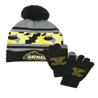 Set šešira i rukavica za Batman Boys, 2 komada