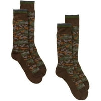 Muška termo čelik Toe Camo Crew, 2-Pack