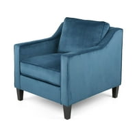 Plemeniti kuća Milo Velvet klupska stolica, plava