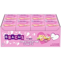 Brach's Tiny Conversation Hearts Box Valentine's Candy, 0. Oz, Grofe.