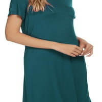 Jedinstvena ponuda ženska pidžama haljina za spavanje sa džepovima Nightshirt Lounge spavaćica
