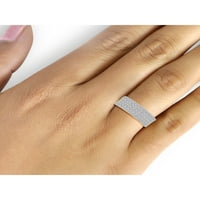 JewelersClub dijamantski prstenovi za žene – 1. Karatni bijeli dijamantski prsten Nakit– 14k pozlaćene srebrne