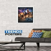 Marvel Cinemat univerzum - osvetnici - Endgame - Svemirski zidni poster, 14.725 22.375