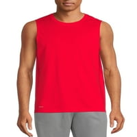 Athletic Works muški i veliki muški aktivni tri-Blend gornji dio mišića, veličine do 5XL