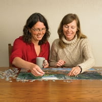 COBLE Hill Puzzle: Rečni rub - Referentni poster uključen, visokokvalitetna Sygsaw, Zemljina