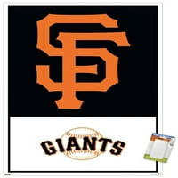 San Francisco Giants - Logo Zidni poster, 14.725 22.375