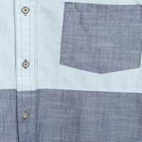 Ocean Current Muška Colorblock tkana košulja sa kratkim rukavima, veličine S-XL