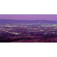 Panoramske slike PPI59307L Valley iz vazduha San Jose California USA Poster Print panoramskim slikama - 12