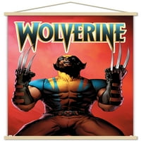 Marvel Comics - Wolverine - Zapanjujući X-Men Varijantni zidni poster sa drvenim magnetskim okvirom, 22.375