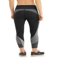 Ženski aktivni Ombre blok Capri performance Legging