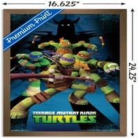 Nickelodeon tinejdžer Mutant Ninja kornjače - Sastavite zidni poster, 14.725 22.375