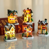 Božićna kuća ukras ukras užaren ukras za dom za kreativne Xmas Craft poklone za susjednu radnu površinu de