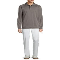 Ben Hogan muška i velika Muška moderna kroja dugih rukava Eko lagana Polo majica, do veličine 5XL