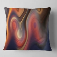 Dizajnerska prekrasna tekstura boja - apstraktni jastuk za bacanje - 18x18