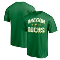 Muška fanatika brendirana zelena Oregon patke trčanje Start majica