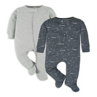 Moderni trenuci Gerbera baby Boy sleep ' N Play pidžame, 2 pakovanja, novorođenčad-mjeseci