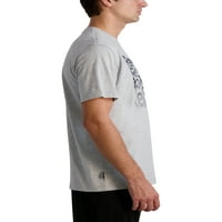 Reebok muške i velike muške vrtložne grafičke atletske majice, do veličine 3XL