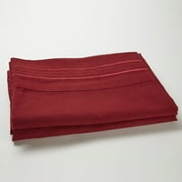Linum Home Textiles TC brušena standardna jastučnica od mikrovlakana sa linijskim vezom