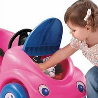 Gurajte okolo Buggy ima skladišni prostor ispod haube i sigurnosni pojas, Pink