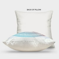 Stupell Industries bijeli konj konj za divlje životinje portret životinja dizajn Melonie Miller Throw Pillow